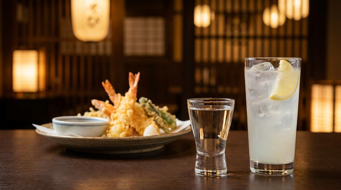 秋の夜長に彩りを。当店自慢の「天ぷらに合う」絶品ドリンクをご紹介